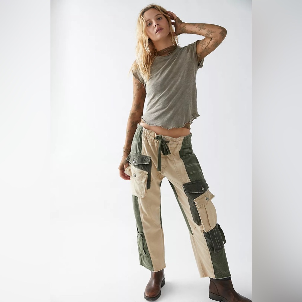 Free People Terra Utility Jeans sz 28